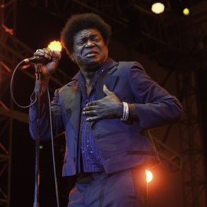 American R&B and Soul singer Charles Bradley performs at the Lincoln Center Out of Doors Americanafest NYC (formerly Roots of American Music Festival) at Damrosch Park Bandshell, Lincoln Center, New York, New York, August 10, 2014. (Photo by Jack Vartoogian/Getty Images)