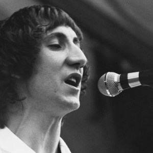 Pete Townshend of The Who sings during the Isle of Wight festival of music in 1969. (Photo by © Hulton-Deutsch Collection/CORBIS/Corbis via Getty Images)