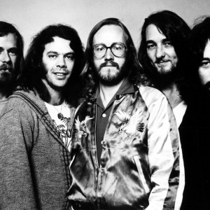 CIRCA 1975: (L-R) Dougie Thomson, Bob C. Benberg John A. Helliwell, Roger Hodgson and Rick Davies of the rock band "Supertramp" pose for a portrait in circa 1975. (Photo by Michael Ochs Archives/Getty Images)