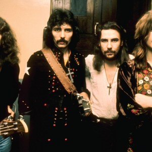 Black Sabbath, 1970s: Geezer Butler, Tony Iommi, Bill Ward and Ozzy Osbourne (Photo by Chris Walter/WireImage)
