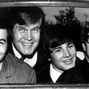CIRCA 1966: Rock band "The Guess Who" pose for a portrait in circa 1966. (L-R) Jim Kale, Randy Bachman, Burton Cummings, Garry Peterson. (Photo by Michael Ochs Archives/Getty Images)