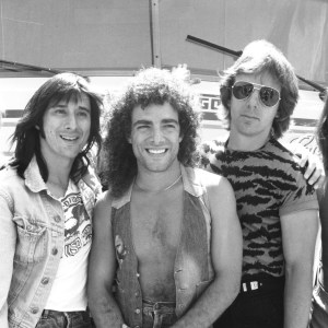 Journey 1981 Ross Valory, Steve Perry, Neal Schon, Jonathan Cain, Steve Smith (Photo by Chris Walter/WireImage)