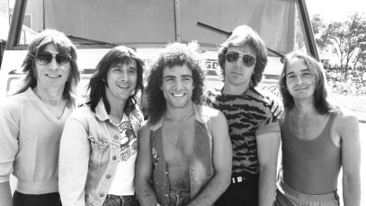 Journey 1981 Ross Valory, Steve Perry, Neal Schon, Jonathan Cain, Steve Smith (Photo by Chris Walter/WireImage)