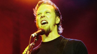 UNITED STATES - JANUARY 01: Photo of James HETFIELD and METALLICA; James Hetfield performing live onstage (Photo by George De Sota (ID 5073478)/Redferns)