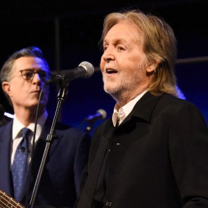 Paul McCartney Caps off Stephen Colbert's 'Late Show' Journey With Special Performance of "Hello Goodbye"