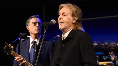 Paul McCartney Caps off Stephen Colbert's 'Late Show' Journey With Special Performance of "Hello Goodbye"