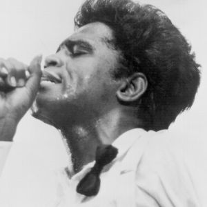 James Brown performing