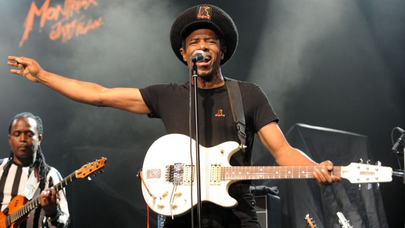 One-hit wonder protest song "Electric Avenue" singer Eddy grant performing