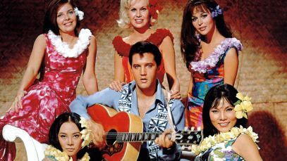 Elvis Presley promotional pic of 'Paradise, Hawaiian Style'