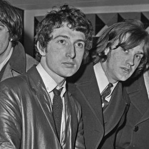 The Kinks posing together