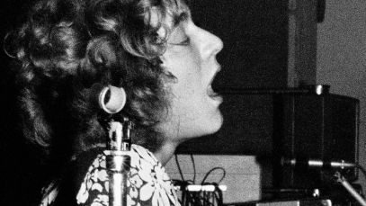 Led Zeppelin's Robert Plant performing
