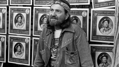 Willie Nelson in the mid-1970s