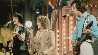 The Who performing in 1968