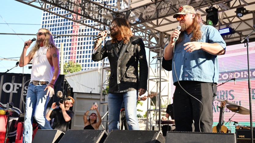 Bucky Covington, Billy Ray Cyrus, and Chris Tungseth