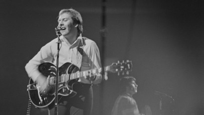 Guitarist Gene Cornish of American rock band The Young Rascals (aka the Rascals) performs in the Soul Together show in Madison Square Garden, New York City, 28th June 1968. Proceeds from the show went to the Martin Luther King Jr. Memorial Fund. (Photo by Don Paulsen/Michael Ochs Archives/Getty Images)
