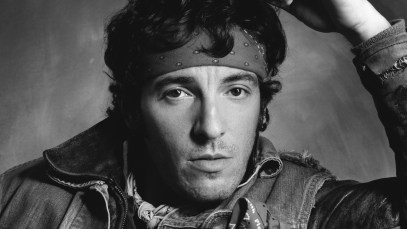 LOS ANGELES - DECEMBER 1984: Rock and roll legend Bruce Springsteen poses for a portrait in December 1984 in Los Angeles, California. (Photo by Aaron Rapoport/Corbis/Getty Images)
