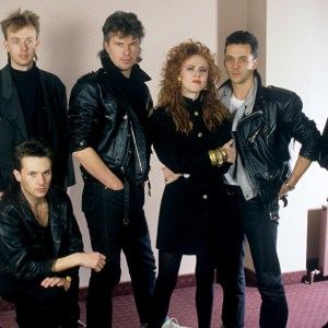 T'Pau (mit Sängerin Carol Decker) on 25.11.1987 in München / Munich. (Photo by Fryderyk Gabowicz/picture alliance via Getty Images)