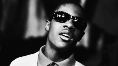 American singer, songwriter, musician and record producer Stevie Wonder performs on the Rediffusion TV show 'Ready Steady Go!' at Television House on Kingsway, London, UK, December 1963. (Photo by David Redfern/Redferns/Getty Images)