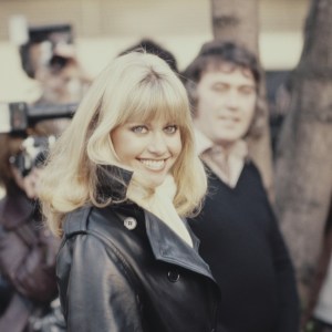 Australian actress and singer Olivia Newton-John holds a press conference at the Inn On The Park, London, UK, 29th November 1978. She is starring in the 1978 film adaptation of the musical 'Grease'. (Photo by Keystone/Hulton Archive/Getty Images)