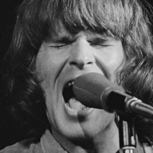 Singer and songwriter John Fogerty of American rock band Creedence Clearwater Revival in concert at Woodstock, Bethel, USA, August 1969. (Photo by Archive Photos/Getty Images)
