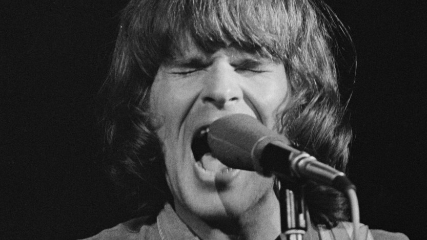 Singer and songwriter John Fogerty of American rock band Creedence Clearwater Revival in concert at Woodstock, Bethel, USA, August 1969. (Photo by Archive Photos/Getty Images)