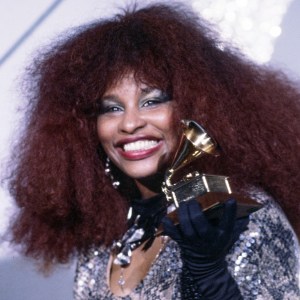 LOS ANGELES - FEBRUARY 26: Pictured is Chaka Khan on THE 27TH ANNUAL GRAMMY AWARDS, February 26, 1985, Shrine Auditorium, Los Angeles, CA. (Photo by CBS via Getty Images)