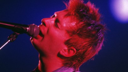 Radiohead, Thom Yorke, Pukkelpop Festival, Hasselt, Belgium, 26th August 1995. (Photo by Gie Knaeps/Getty Images)