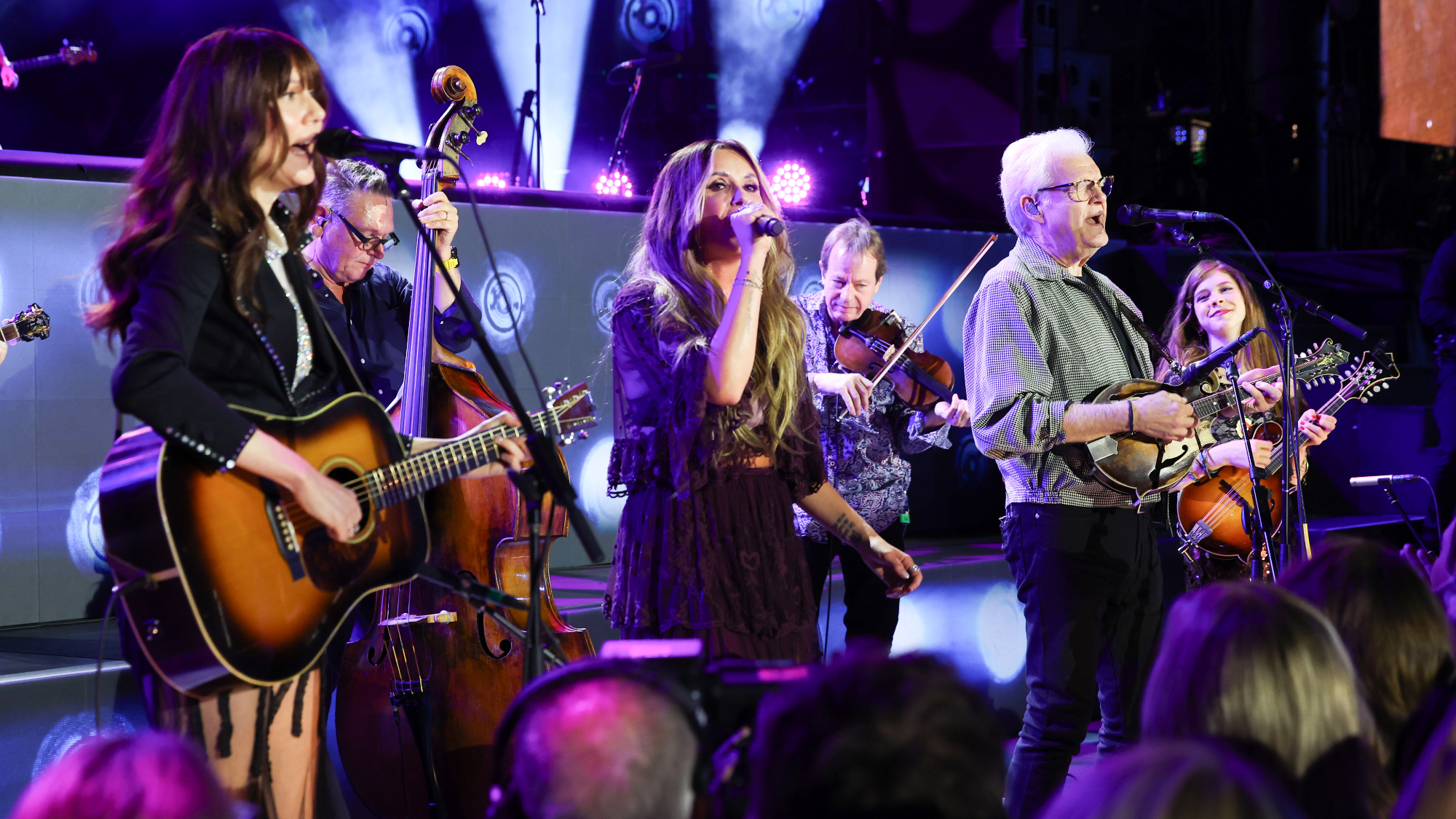 Carly Pearce Honors Her Bluegrass Roots With Surprise Guests Ricky Skaggs and Molly Tuttle During CMA Fest Performance