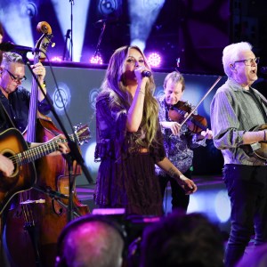 Molly Tuttle, Carly Pearce, and Rick Skaggs