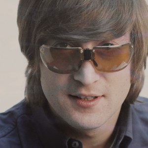 UNSPECIFIED - 1st JANUARY: Posed studio session of John Lennon (1940-1980) from The Beatles, wearing sunglasses in 1965. (Photo by Mark Hayward Archive/Redferns)