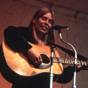 NEW YORK - 1969: Singer songwriter Joni Mitchell performs at the Central Park Music Festival in New York, New York in 1969. (Photo by Sherry Rayn Barnett/Michael Ochs Archives/Getty Images)
