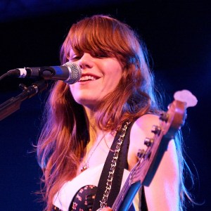AUSTIN, TX - JUNE 16: Musician Jenny Lewis of Rilo Kiley performs in concert at Stubb's BBQ on June 16, 2008 in Austin, Texas. (Photo by Jay West/WireImage)