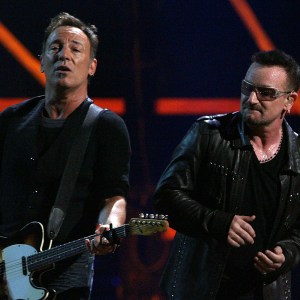Bruce Springsteen and Bono