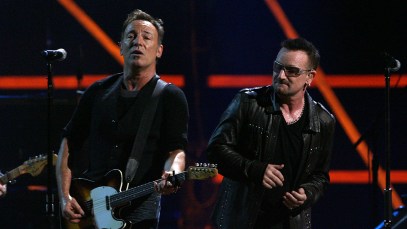 Bruce Springsteen and Bono