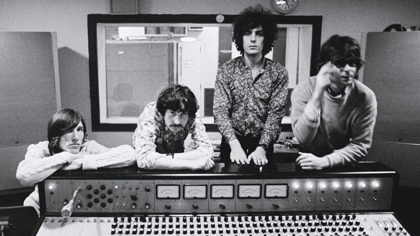 Pink Floyd in the recording studio