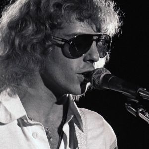 Peter Frampton performing in 1970s