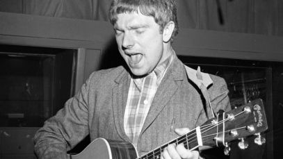 Van Morrison performing in 1967