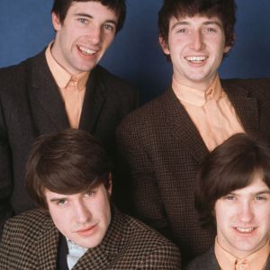 The Kinks posing