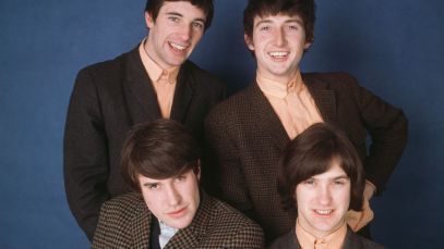 The Kinks posing