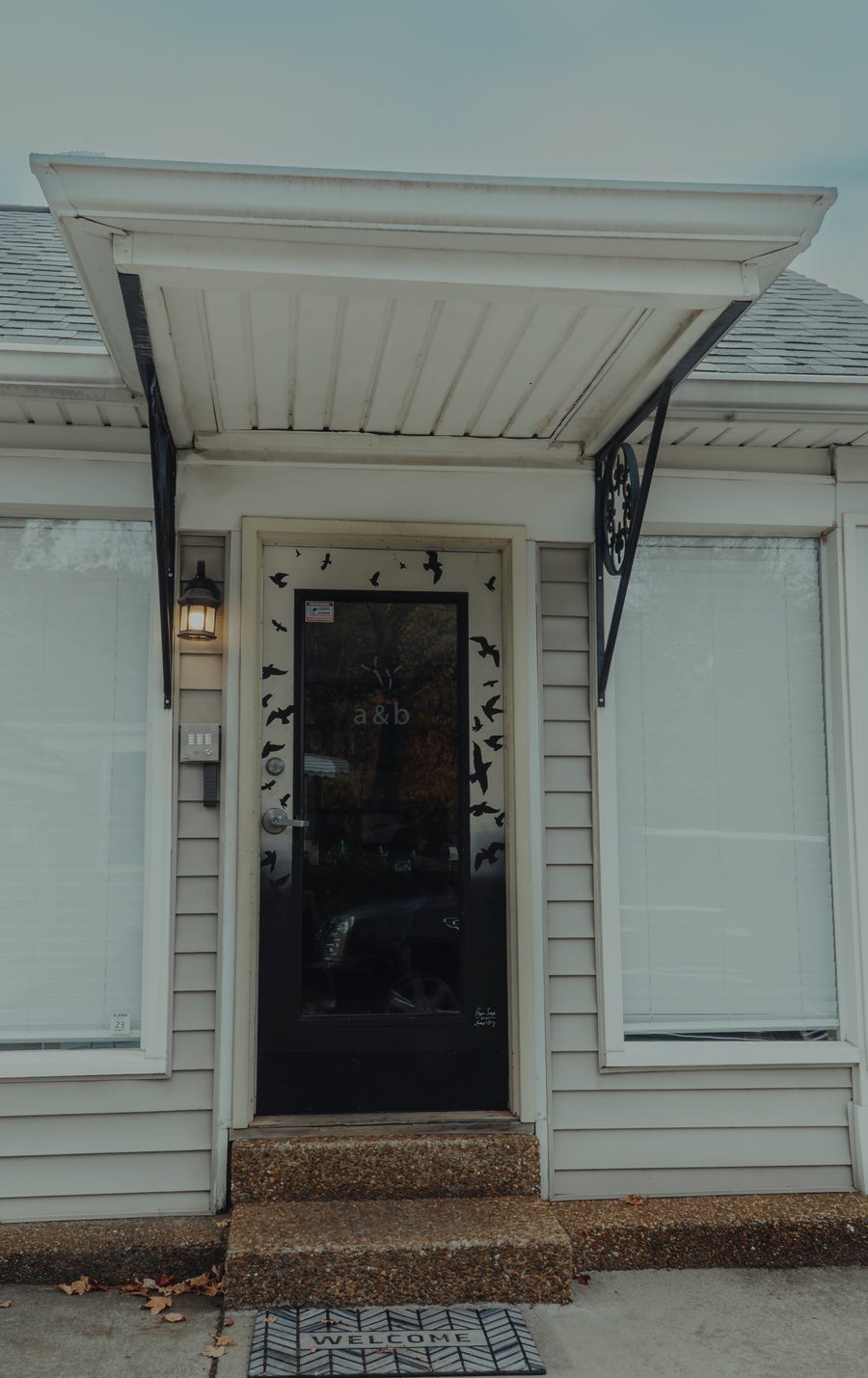 The entrance to Blackbird Studio, Nashville