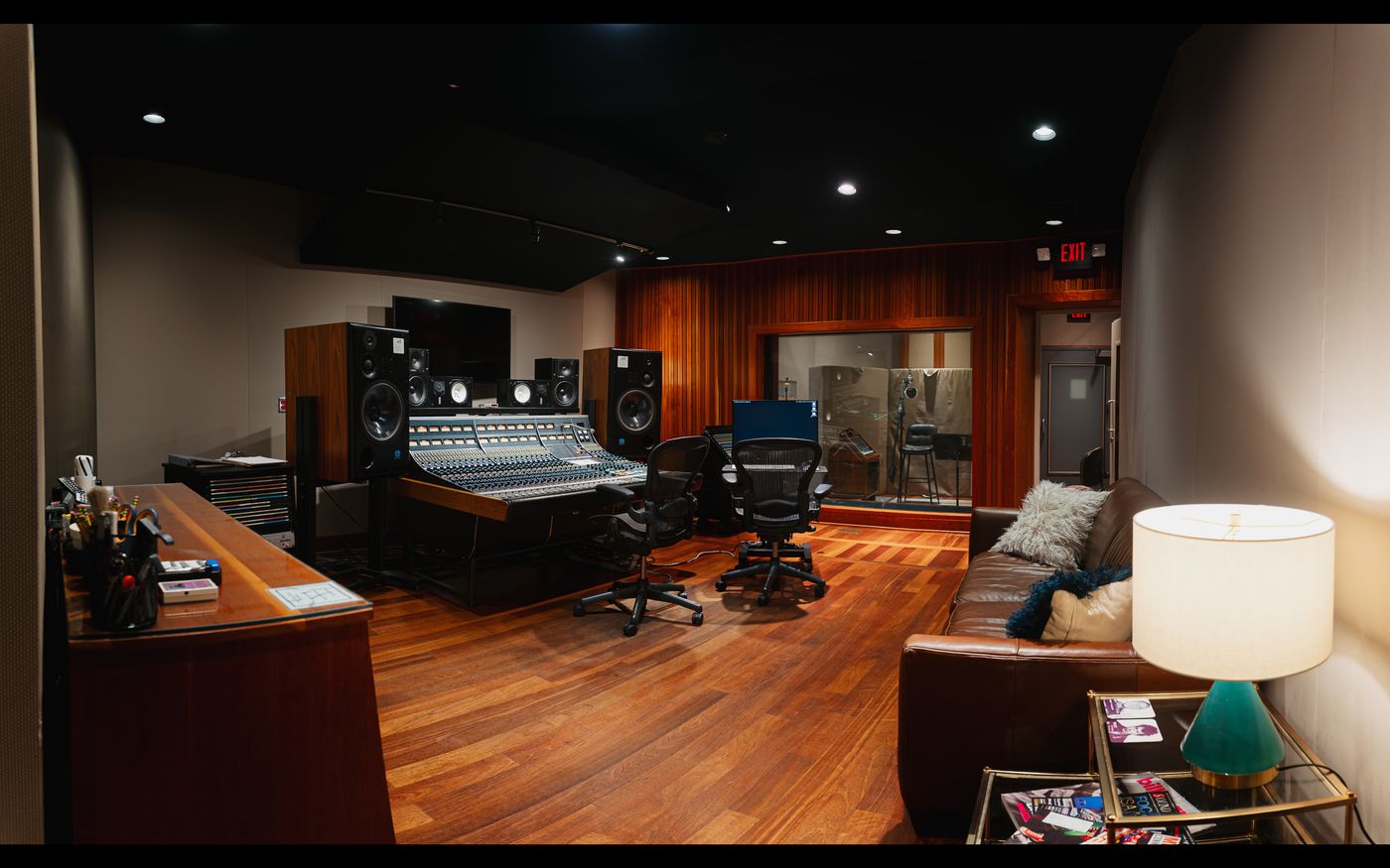 Studio E control room at Blackbird Studio, Nashville