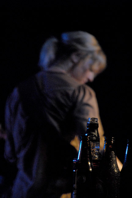 5 Bassist Shonna Tucker and a bottle of Jack.