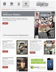 American Songwriter for the iPad, Version 2.1