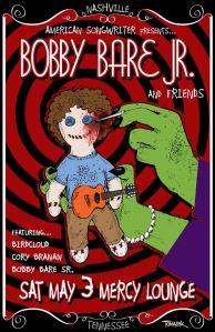 American Songwriter Presents: Bobby Bare, Jr. And Friends at Mercy Lounge on May 3