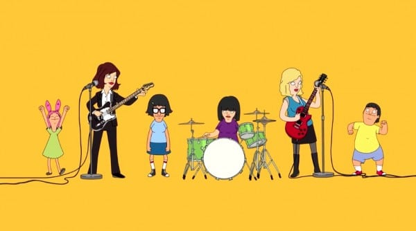 sleater-kinney bob's burgers