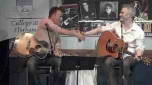 Watch Never-Before-Seen Footage of John Wesley Harding And Bruce Springsteen Performing “Wreck On The Highway”