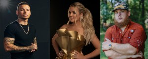 Luke Combs, Gabby Barrett, Kane Brown, Kelsea Ballerini and Chris Stapleton Named CMT Artists of the Year