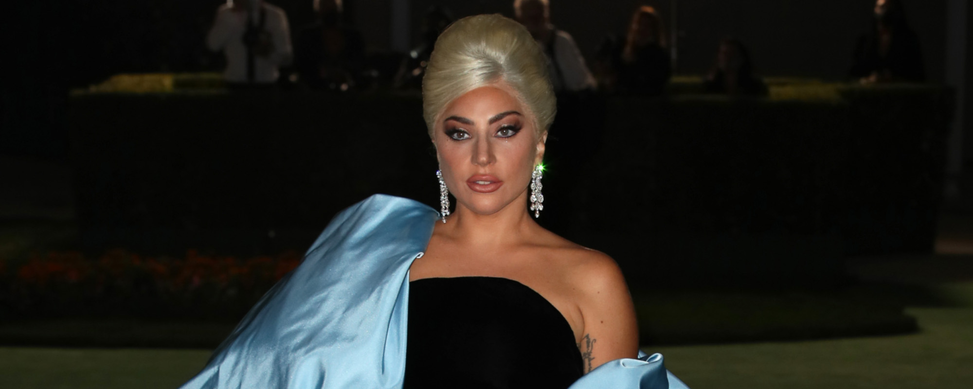 lady gaga bulletproof dress Lady Gaga Wore a Bulletproof Dress at President Biden's Inauguration