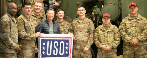 Craig Morgan Performs for Troops Overseas