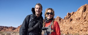 Exclusive Clip: Rita Ora Rappels into the Valley of Fire on ‘Running Wild with Bear Grylls: The Challenge’